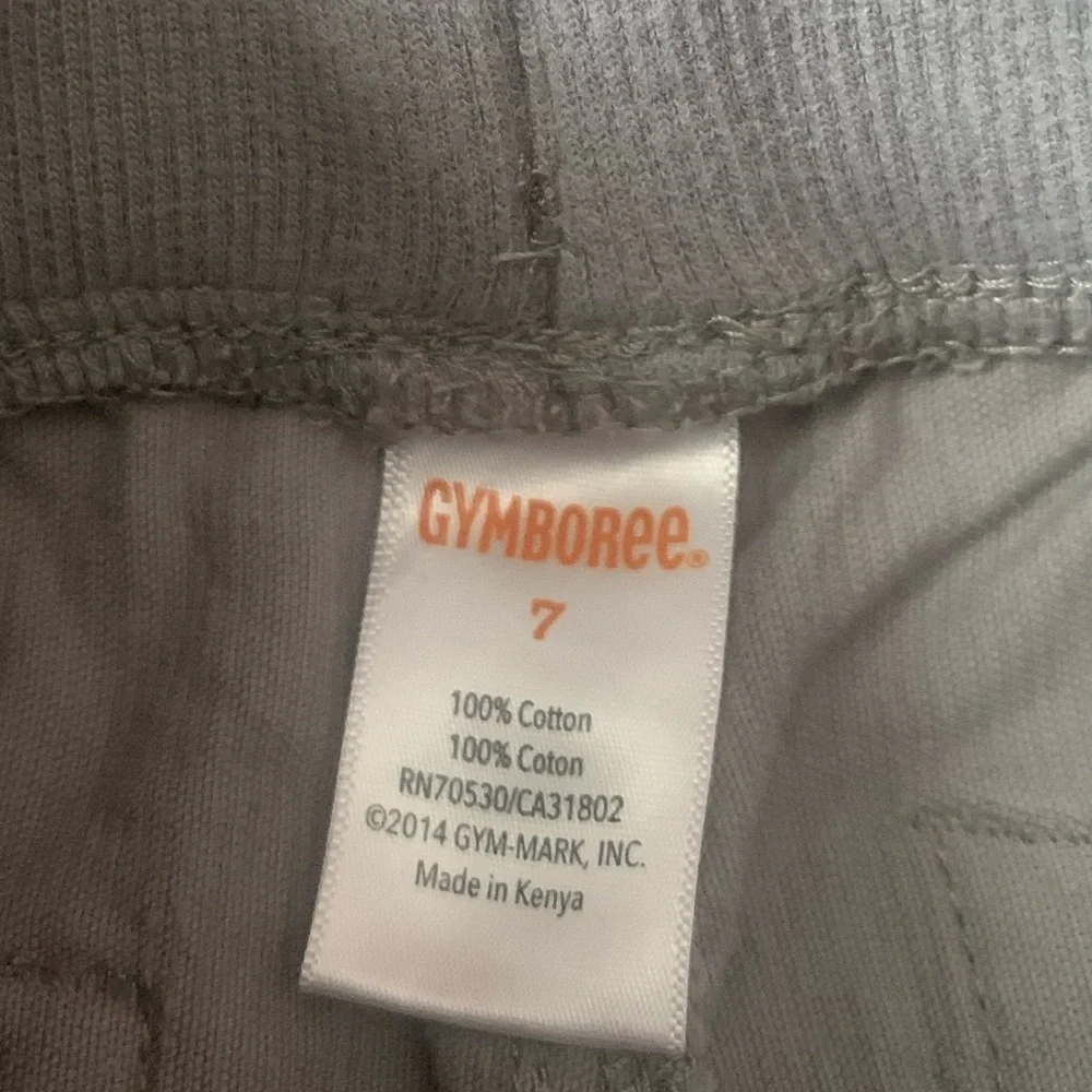 Boy’s Gymboree Gray Corduroy Cargo Pants 7